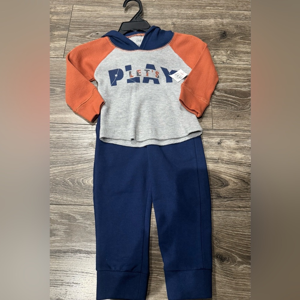 NWT Kids Play Graphic Sweatshirt and Pants Set